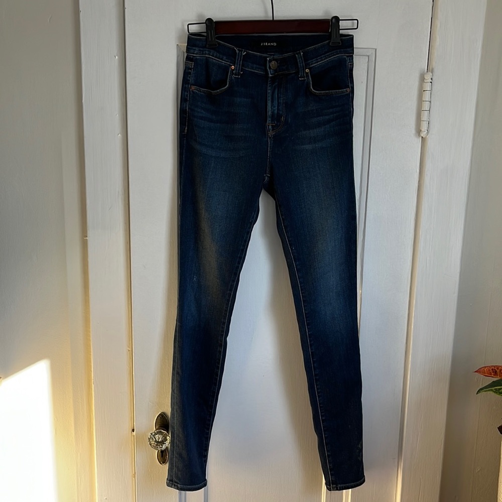 J Brand High Rise Skinny Jeans